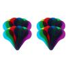 24pcs Color Paddles Mixing Paddles, Translucent Color Wheel Film, Sight Matching Preschool Toys for Classroom Education, Resources Physics Board, Color Science view 1