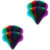 24pcs Color Paddles Mixing Paddles, Translucent Color Wheel Film, Sight Matching Preschool Toys for Classroom Education, Resources Physics Board, Color Science view 2