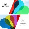 24pcs Color Paddles Mixing Paddles, Translucent Color Wheel Film, Sight Matching Preschool Toys for Classroom Education, Resources Physics Board, Color Science view 4