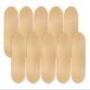 10PK Maker Series Maple Wooden Fingerboard Deck, Unbranded - 34mm x 97mm - Teak Tuning Fingerboards view 1