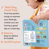 Cali's Books Bad Day, Good Day Emotions Books by Mother Moon - Feelings Book for Toddlers 1-3, Musical Books for Kids, Interactive Toddler Sound Book, Montessori Learning Music Toys view 4