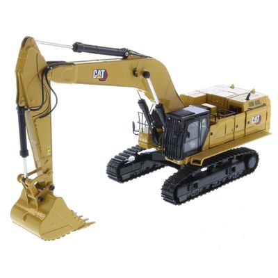 1:50 Scale Cat 395 Super-Large Next-Generation Hydraulic-Excavator (GP Version), with 2 Additional Work Tools Hammer and Shear - High Line Series by Diecast Masters - 85709