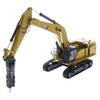 1:50 Scale Cat 395 Super-Large Next-Generation Hydraulic-Excavator (GP Version), with 2 Additional Work Tools Hammer and Shear - High Line Series by Diecast Masters - 85709 view 3