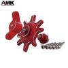 1/10 RC Crawler Tool Kit 2.2 1.9 Beadlock Wheels Rim Holder Tires Assembling Removing Clip for TRX4 TRX6 Axial SCX10 Capra GEN7 GEN8(Red) view 3
