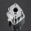 GTBRacing CNC Aluminum Engine Clutch Housing Case for 1/5 RC Car HPI km rovan Baja 5b ss 5t 5sc (Silver) view 1
