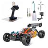 QIYHBVR 1:10 Fast RC Cars for Adults,Hobby Remote Control Car, 4X4 Monster Truck Racing Buggy,Oil-Powered RC Crawler Truck with Solid Anodized Aluminium Chassis view 1