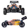 QIYHBVR 1:10 Fast RC Cars for Adults,Hobby Remote Control Car, 4X4 Monster Truck Racing Buggy,Oil-Powered RC Crawler Truck with Solid Anodized Aluminium Chassis view 3