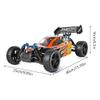 QIYHBVR 1:10 Fast RC Cars for Adults,Hobby Remote Control Car, 4X4 Monster Truck Racing Buggy,Oil-Powered RC Crawler Truck with Solid Anodized Aluminium Chassis view 4