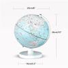 POCHY Beautiful Globe Illuminated Globe with Icon Touch Dimming Globes 360 Rotating World Globe for Students Geographic Globes 20 Cm Fine and Clear view 2