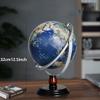 POCHY Beautiful Globe Illumination Led Globe Smart Ar World Globe Hd 3D Bump Globes for Students School Learning Geographic Globes Fine and Clear view 3