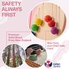 Monlurd Hippo Montessori Busy Board, Sensory Board, Educational Toys, Sensory Wall Panel, Wall Toys, Daycare Furniture, Playroom Furniture, Learning Toys, Boys and Girls 6 M+ view 2
