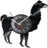 Round Wall Clock Llama Animal Decor Vinyl Alpaca Nursery Laser Cut Silhouette Wall Art Vinyl Album Re-purposed Record Clock Decorative Gift view 2