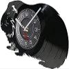 Round Wall Clock Guinea Pig Funny Hamster Piggy Pet Nursery Shadow Laser Etched Art Wall Clock Animal Lover Clock Decorative Gift view 2