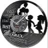 Wall Clocks for Living Room Exclusive Wall Clock Family Affection Between Brother and Sister Parenthood Wall Clock Nursery Musical Battery Powered view 3