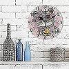 Round Wall Clock Baby Shower Cartoon Girl Round Plate Clock for Kitchen Bedroom Home Office School Decorative Gift view 3