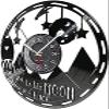 Wall Clock Nursery Quote Sign Valentines Day Vinyl Clock Couple Anniversary Lovers view 3