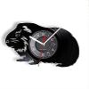Round Wall Clock Guinea Pig Hamster Vinyl Piggie Pet Nursery Decor Shadow Laser Etched Art Wall Clock Animal Lovers Decorative Gift view 2
