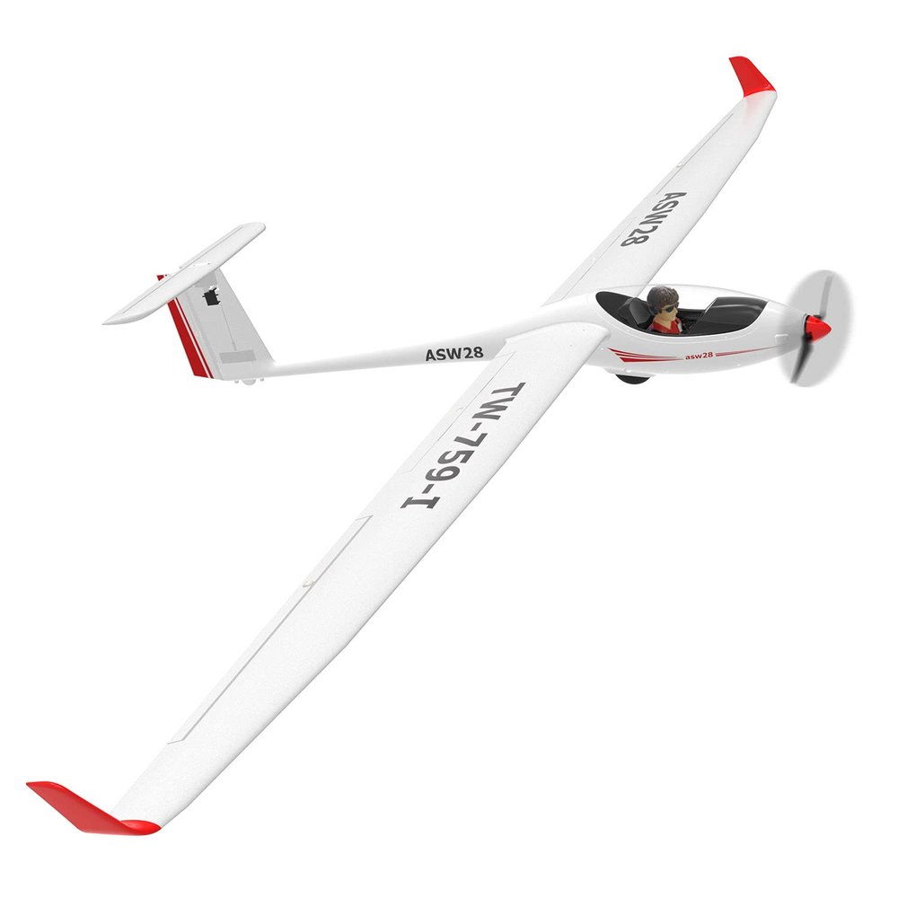 QIYHBVR 2600MM Wingspan RC Glider Airplane Electric 102 Inch RC Sailplane 2.6m Wingspan & Plastic Unibody Fuselage Brushless RTF Version Gifts for Children and Adults