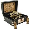 Online Solution Maritime Antiques Marine Captain Sextant Working Astrolabe Instrument Ship Sextant Marine Pirate Gift with Wooden Box view 3