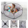 LimitlessFunN 4pc Space Rocket Ship Kids Pop Up Play Tent, Crawl Tunnel, Ball Pit | Includes Star Lights & Carrying Case |, Children Indoor Castle Playhouse for Boys, Toddlers, 47" D x 126" W x 53" H view 3