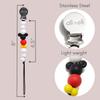 Ali+Oli Silicone Pacifier Clip for Baby (Mouse) 100% Food-Grade BPA Free Newborn Pacifier Holder Infant Binky Clip for Baby Boy or Girl view 2