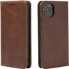 BKUANE Case for iPhone 13/13 Mini/13 Pro/13 Pro Max, Flip Wallet Phone Case Protective Shockproof Cover with Kickstand TPU Shell Card Slots (Color : Brown, Size : 13pro max 6.7") view 1