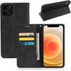 BKUANE Case for iPhone 13/13 Mini/13 Pro/13 Pro Max, Flip Wallet Phone Case Protective Shockproof Cover with Kickstand TPU Shell Card Slots (Color : Brown, Size : 13pro max 6.7") view 2