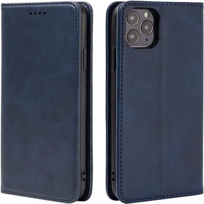 BKUANE Case for iPhone 13/13 Mini/13 Pro/13 Pro Max, Flip Wallet Phone Case Protective Shockproof Cover with Kickstand TPU Shell Card Slots (Color : Blue, Size : 13pro max 6.7")