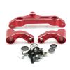 Steering Bellcrank Set Alum Alloy Steering Saver for RC 1/5 Arrma Kraton 8S Outcast 8S BLX ARA340153 Upgrade Parts (Red) view 3