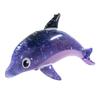 32" Inflatable Star Sky Dolphin Swimming Pool Water Float Blow Toy Party Floatie view 1