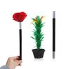 VANTIYAUS Stick to Rose+Flower Magic Tricks Flowers Appearing Close up Street Stage Magic Props,Easy Magic Trick Show Performance Prop Funny for Adults view 1
