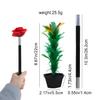 VANTIYAUS Stick to Rose+Flower Magic Tricks Flowers Appearing Close up Street Stage Magic Props,Easy Magic Trick Show Performance Prop Funny for Adults view 4