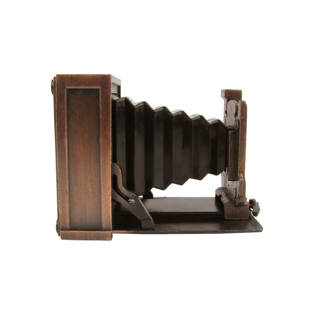 1/4 Scale Miniature Antique Bellows Camera Dollhouse Accessory Pencil Sharpener