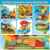 Marble Run Building Blocks for Kid: 3 4 5 6 8 Year Old Montessori Education Preschool STEM Toy - Age 4-8 Kids Creative Puzzle Marbles Track - Christmas Birthday Gifts for Boys Girls view 3