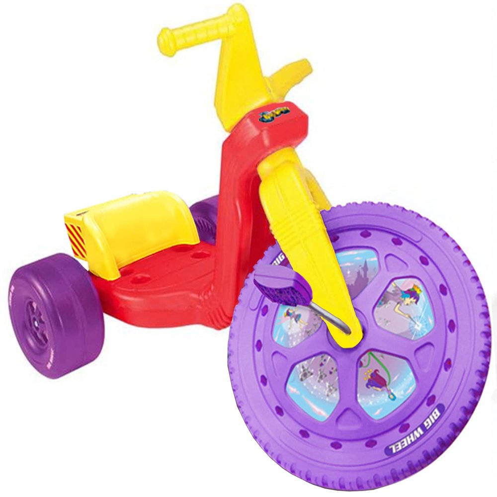 The Original Big Wheel 16" Trike - Princess Red/Purple/Yellow