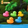 50Pcs Mini Rubber Duck Bath Toys, Multicolor Bath Ducks Bulk Float Duck Baby Bath Toy for Shower Birthday Party Favors Gift Classroom Summer Beach Pool Party Games view 4