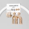ELROAL Acrylic Earrings Set Ladies Handmade Exaggerated Candy Color Stud Earrings Earring Earring Jewelry 20#26293 view 1