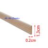 1:12 Scale Dollhouse Miniature Furniture Line Wood Finishing Trim Wood Molding L11.8; W0.5 /Lot 10 Pieces view 2