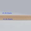1:12 Scale Dollhouse Miniature Furniture Line Wood Finishing Trim Wood Molding L11.8; W0.5 /Lot 10 Pieces view 3