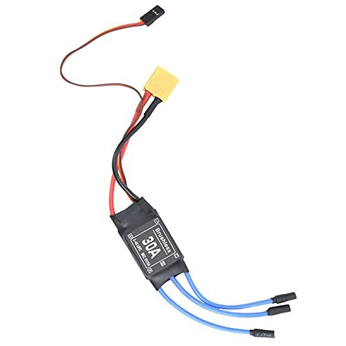 INLIMA Drone Accessories for RC FPV 30A Brushless ESC XT60 Electronic Speed Controller fit for RC Remote Control Drone Helicopter FPV Replaceable Accessories