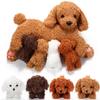 Honoson Nurturing Dog Mommy Plush Set with 4 Baby Puppies Soft Cute Dog Themed Stuffed Plush Toys for Kids Girls Boys Easter Birthday Gifts(Curly) view 1