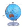POCHY Beautiful Globe Globe Illuminated Globes Animal Constellation World Globe 9.0 Inch Belt Bracket Learning Education Geographic Globes Fine and Clear view 2