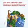 POCHY Beautiful Globe Globe Ar Smart World Globe Interactive Smart Voice Reading Globesfor Boys and Girls Geographic Globes Fine and Clear view 3