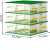 Parking Garage for Speed Champions Race Car, DIY 3-Layer Parking Display Case Building Blocks Set (Not Include Race Car Model) view 2