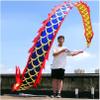 CALMR 3m/5m Blue Scale Silk Dragon Outdoor Flinging Fitness Dragon Dance Wu Long 3D Dragon Ribbon Streamer Chinese Dragon Dance view 1