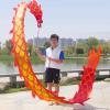 CALMR 3m/5m Blue Scale Silk Dragon Outdoor Flinging Fitness Dragon Dance Wu Long 3D Dragon Ribbon Streamer Chinese Dragon Dance view 2