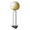 POCHY Beautiful Globe Illuminated Globe Floor-Standing Globes with Metal Tripod 17 Inches World Globe Hd Easy-to-Read Geographic Globes Fine and Clear view 1