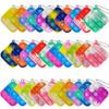 30 Pcs Mini Pop Bubble Fidget Toys for Party Favors, Small Silicone Pop Keychain Bulk for Goodie Bag, Classroom Prizes Stuffers Christmas Valentine Gifts for Kid Students view 1