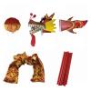 1 M New Year's Dragon Dance Props Chinese Festival Celebration Silk Dragon Dance Satin Cloth Dragon Chinese Dragon Dance view 2