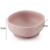 PandaEar 3 Pack Silicone Suction Bowls for Baby Toddler Infant Kids - Baby Food Bowls First Stage Feeding - Suction, Soft, Safe, BPA-Free view 3